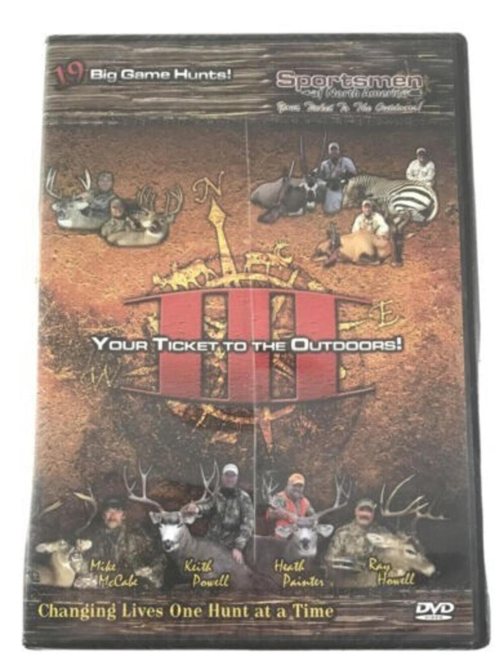 Sportsman of North America Your Ticket To The Outdoors Season 3 DVD 19 Hunts